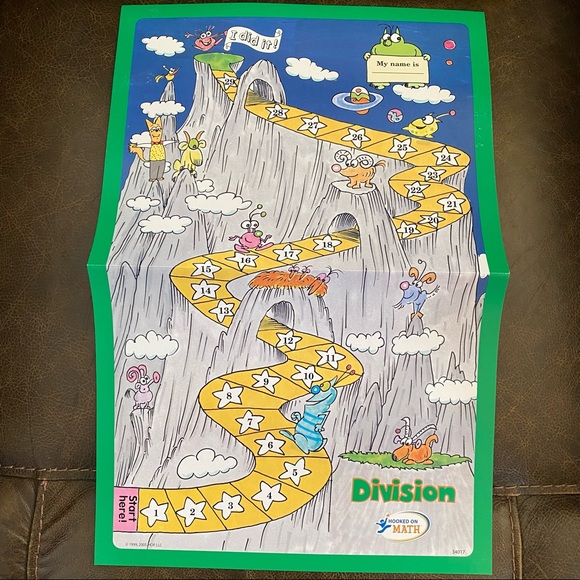 Like NEW! Hooked on Math DIVISION - Picture 6 of 14